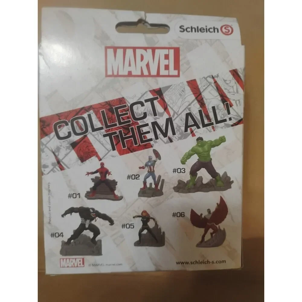 Schleich Marvel Captain America #02 Collectible Figure – 4” PVC Diorama Statue